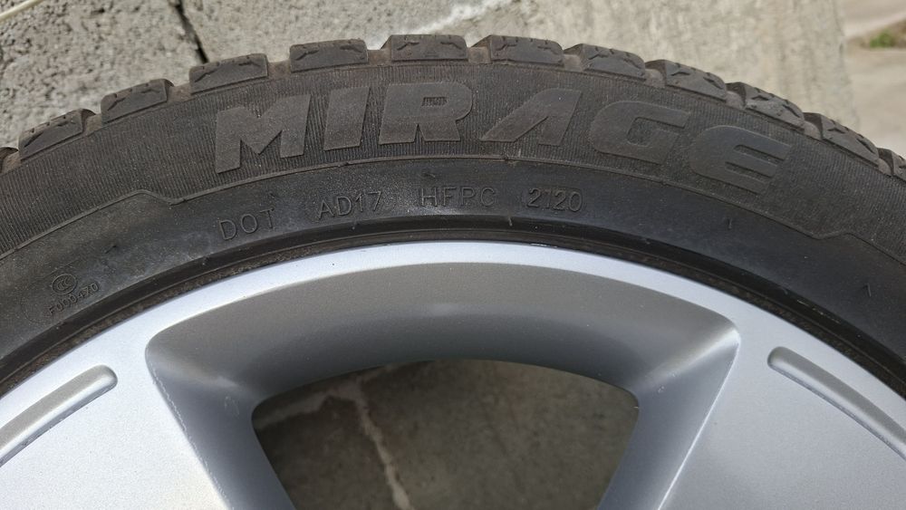 Джанти със зимни гуми