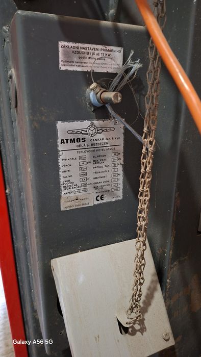 Пиролизен котел на дърва ATMOS DC 32 S (35 kW)