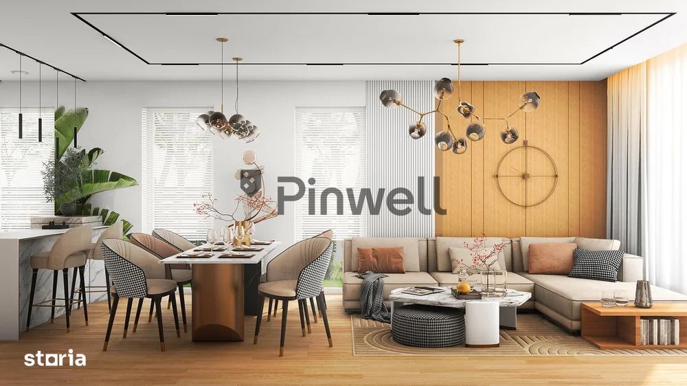 Casă premium P+M într-un ansamblu exclusivist din Tunari | 5 camere |