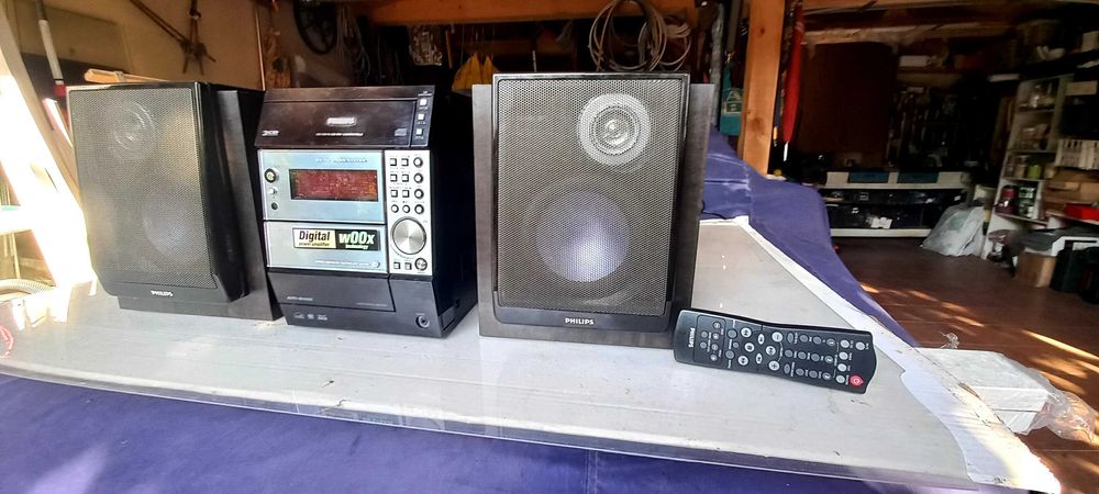 Висок клас micro HiFi  system Philips  MC-77 с много екстри и дистанционно управление