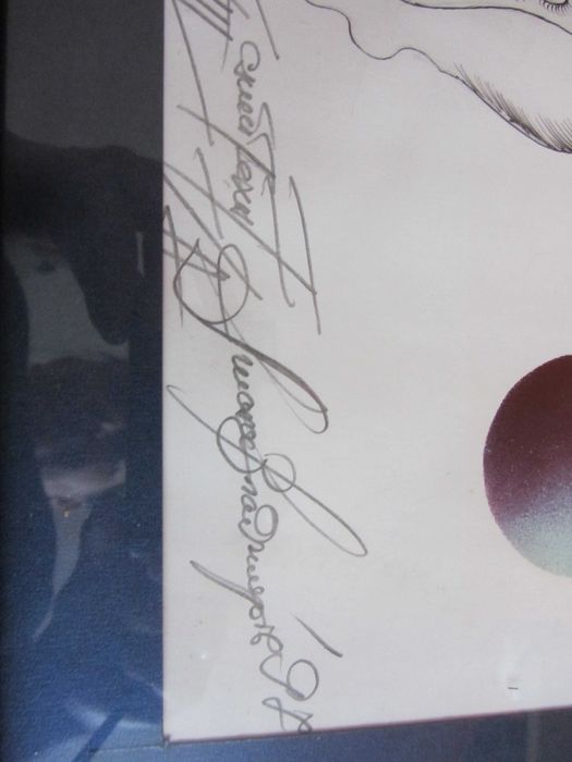 Картина на български художник Атанас Владимиров "Еротичен полъх"