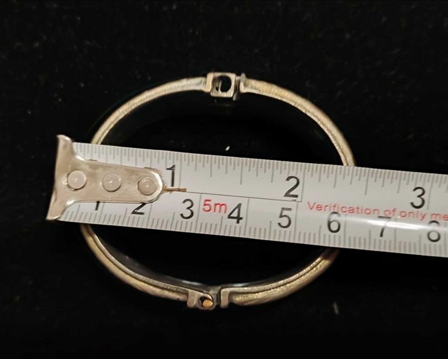 Възрожденска гривна сребро сачан