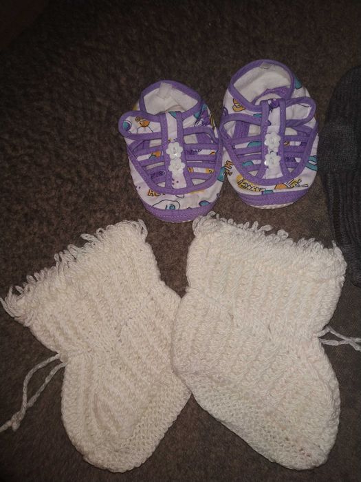 Теплые ползунки и аксессуары