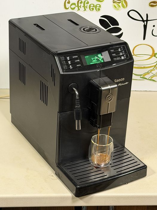 Кафемашина кафе автомат Saeco minuto с гаранция