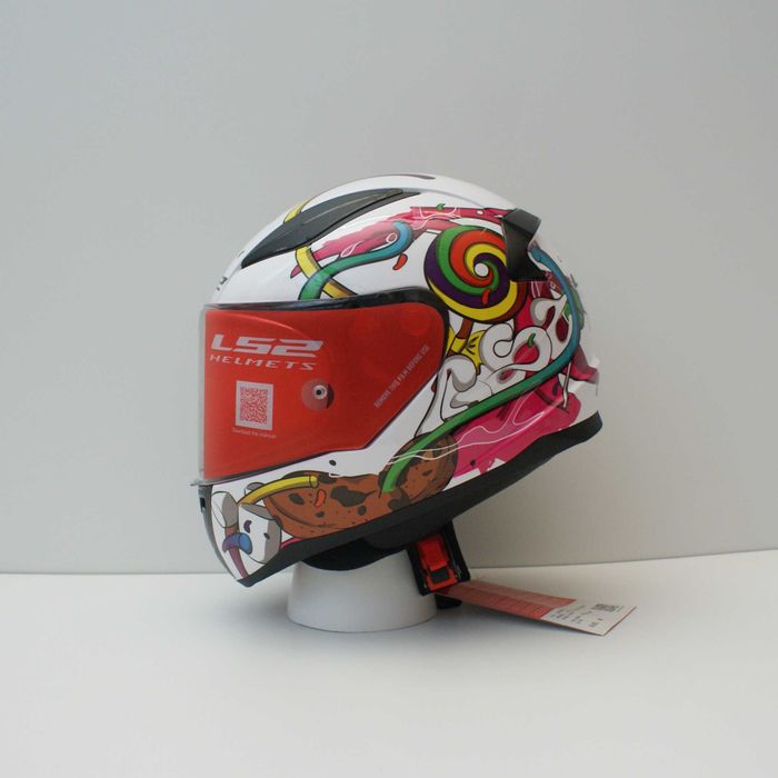 Каска за мотор LS2 RAPID MINI CRAZY POP  размер M 51-52cm.