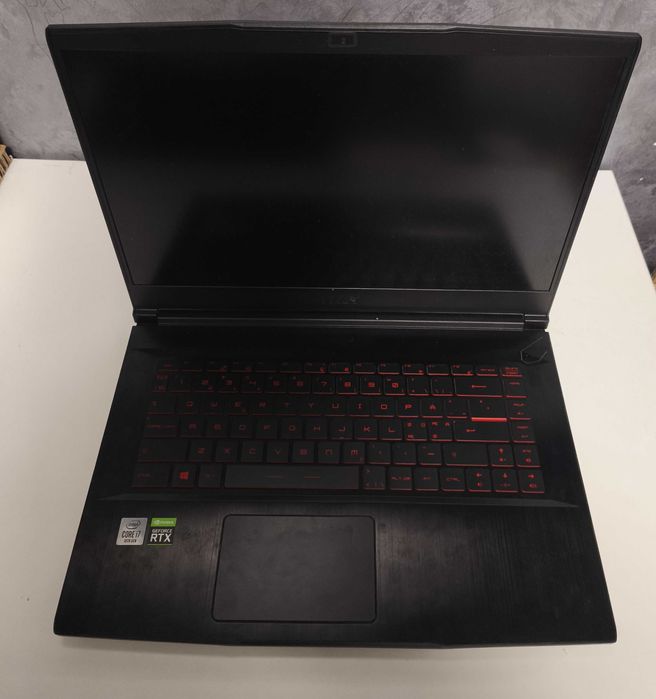 laptop gaming MSI GF 65 thin 10ser i7 10750h RTX 2060 16gb 120Hz