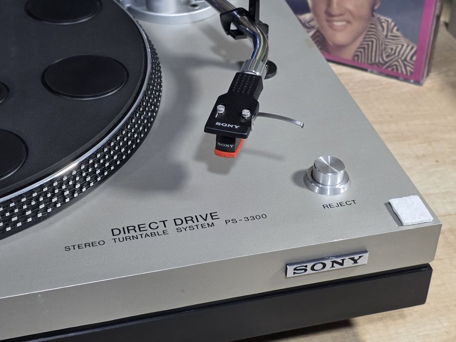 Pick-up SONY PS-3300, retro, direct drive, doza sony nd-134g, made in Japan