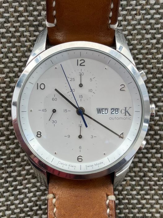 Calvin Klein Automatic Chronograph ETA 7750 Valjoux Limited Edition