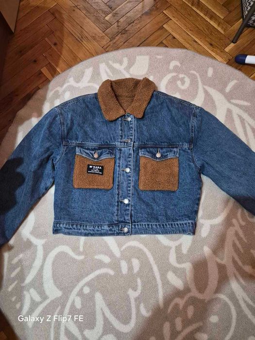 Дамско дънково яке