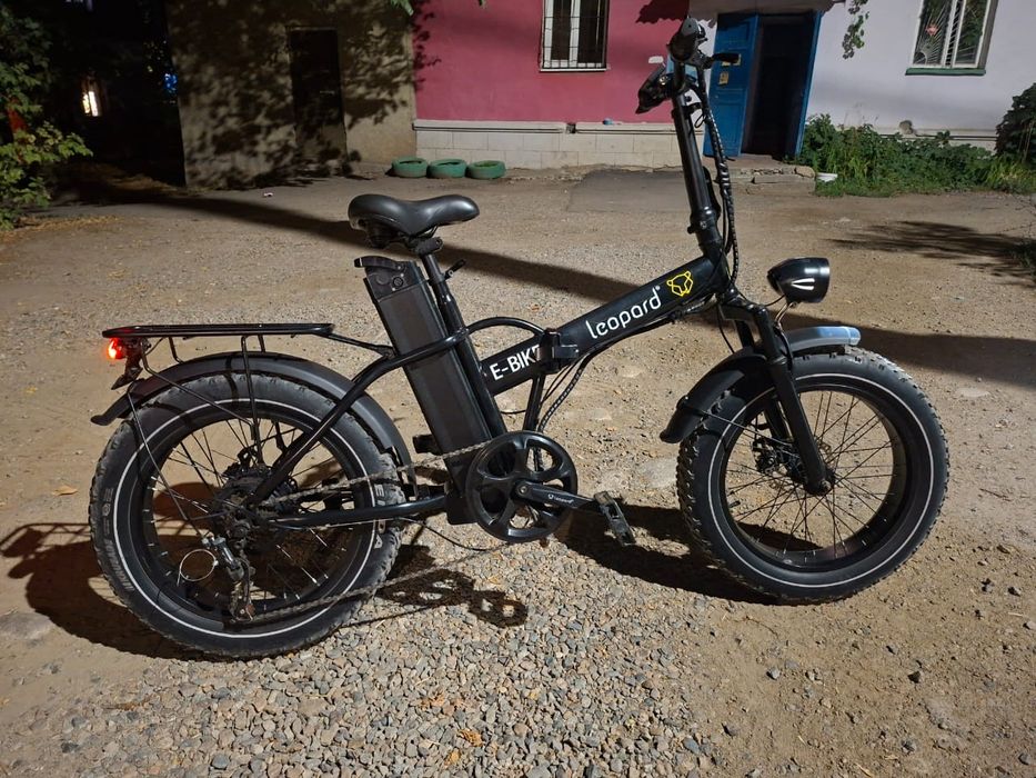 Электровелосипед леопард