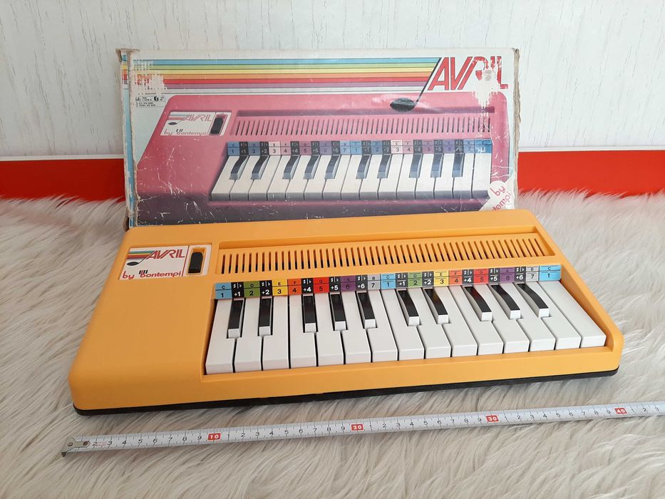 Детски колекционерски въздушен мини орган BONTEMPI, Италия 1985 г.