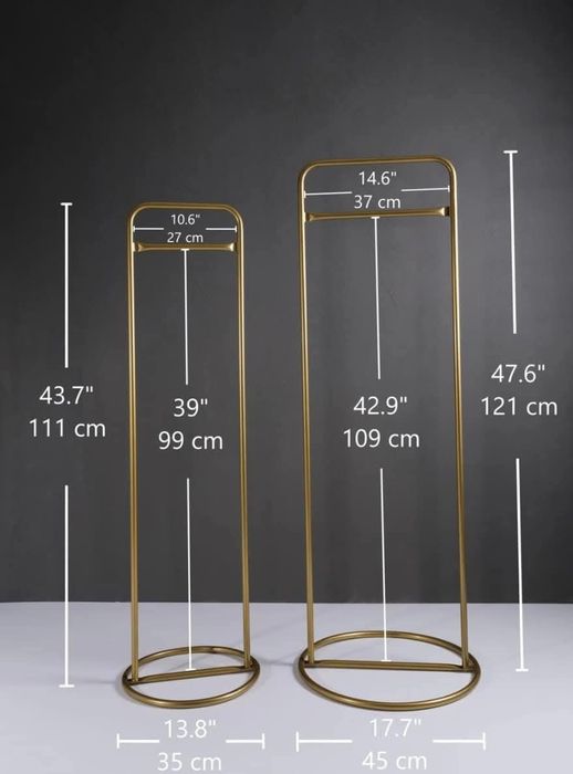 Щендер закачалка стойка за дрехи (комплект 2бр)