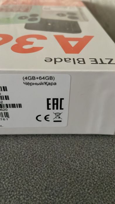 Продам!!! Новый смартфон ZTE A36