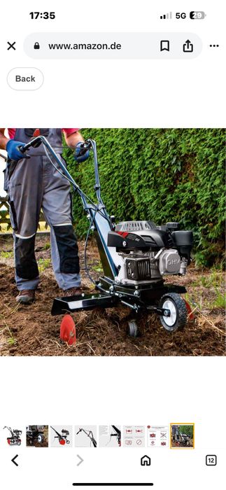 Бензинова мотофреза