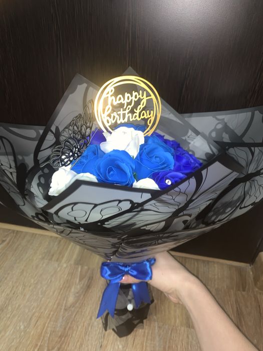 Buchet trandafiri din sapun