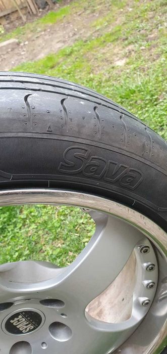 Set Roti complete jante Aluminiu VAG 5x112 + anvelope vara 225/45/R17