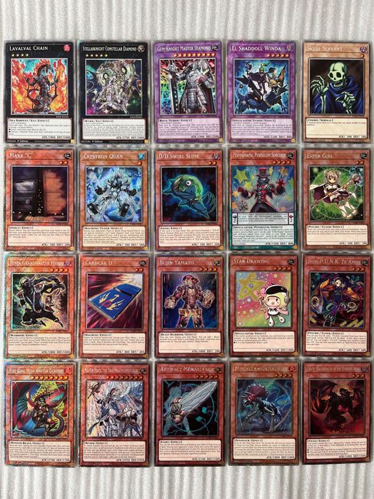 Колекция Yu-gi-oh Singles карти от Quarter Century Stampede