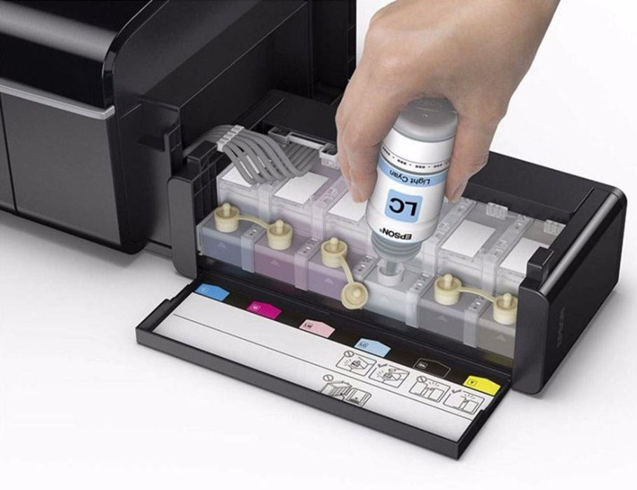 Ремонт принтеров EPSON и др. цветных. Установка, настройка, подключить