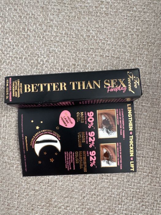 Маскара за мигли too faced, better than sex