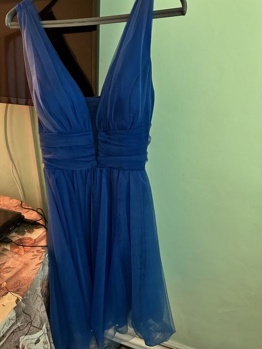 Рокля син тюл стандяртна