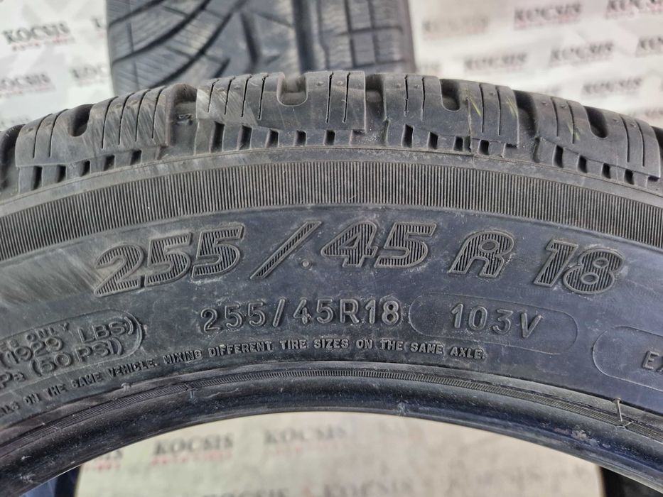 Anvelope second hand m+s 255 45 18 Michelin