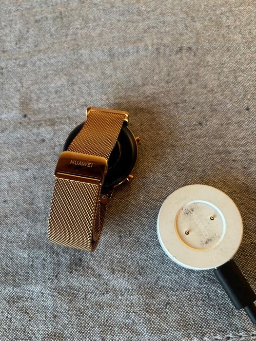 Часовник Smartwatch Huawei Watch GT 2, 42 мм, Refined Gold
