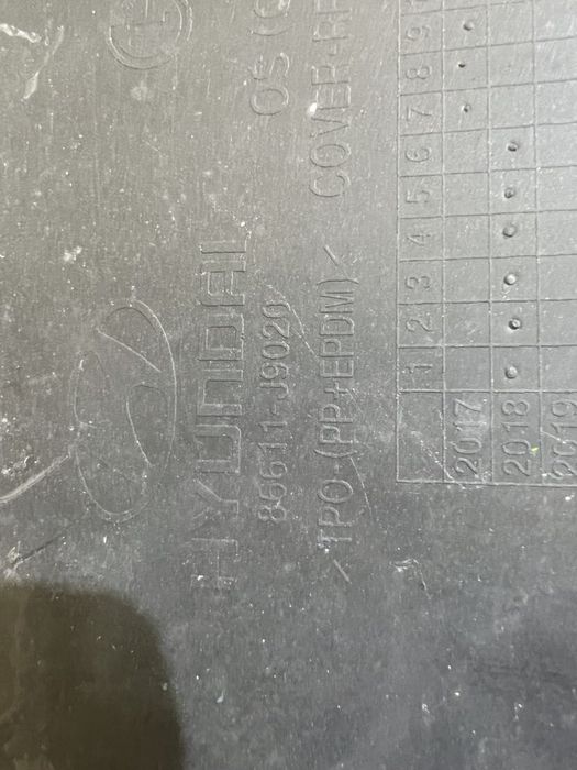 Bara spate Hyundai Kona, 2018, 2019, 2020, 2021, cod origine OE 86611-J9020.