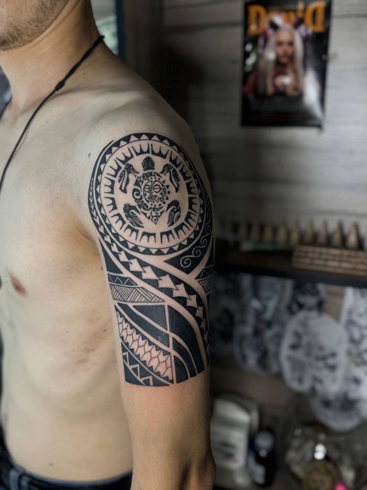 Качественная татуировка в профессиональной студии