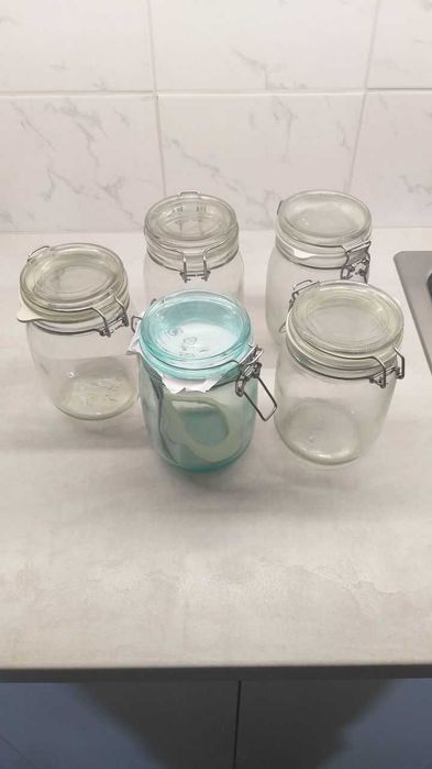 различни Буркани и бутилки с капачка с закопчалка