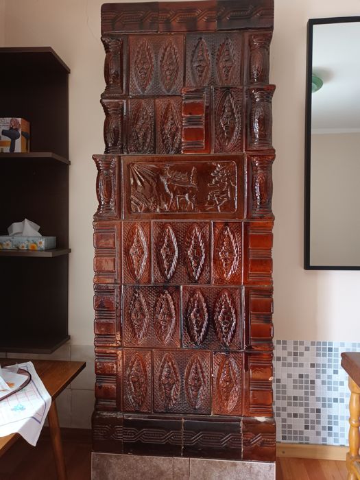 Vând sobă teracotă