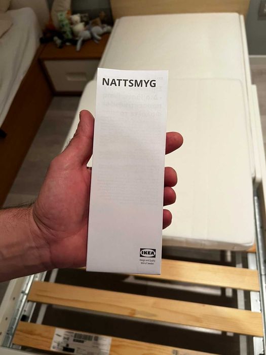 матрак с пяна за разтегателно креватче NATTSMYG /ИКЕА/