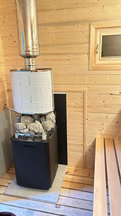 Баня на дровах Бензострой