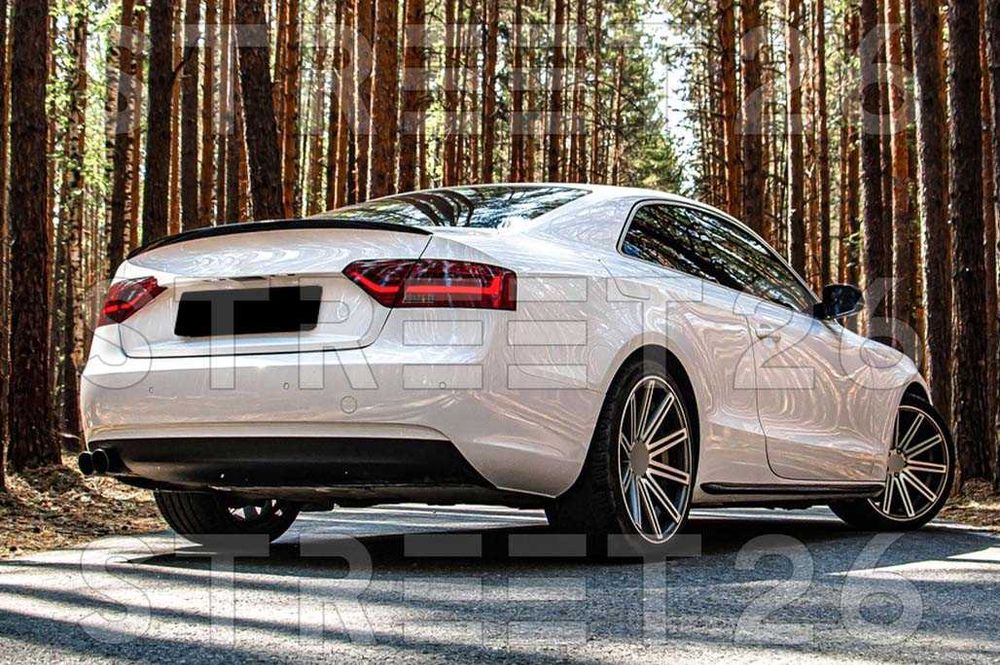 Eleron Portbagaj Audi A5 8T Coupe (2007-2016) Negru Lucios V2