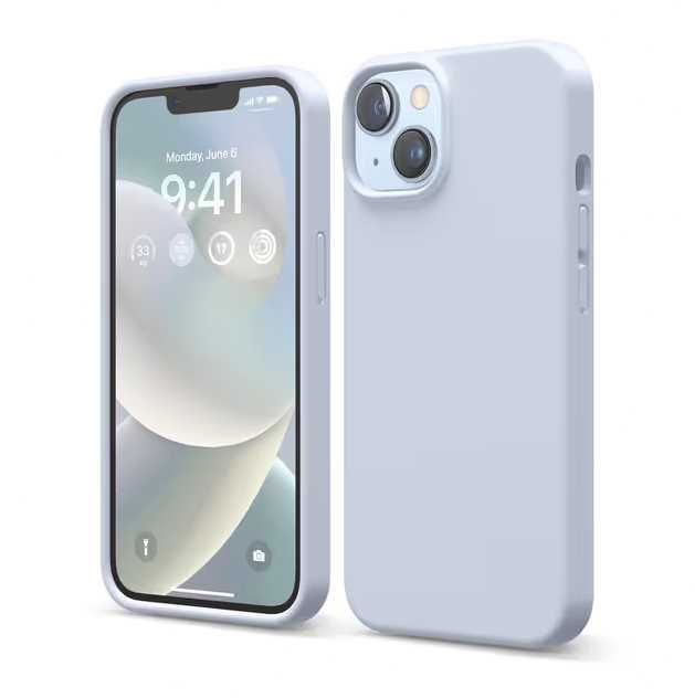 Huse iPhone Elago - Premium, silicon și material pe interior