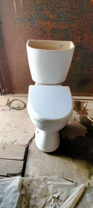 Унитаз для строителей без крышки