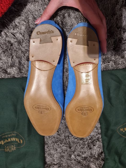 Loafers piele întoarsă Church’s 39.5