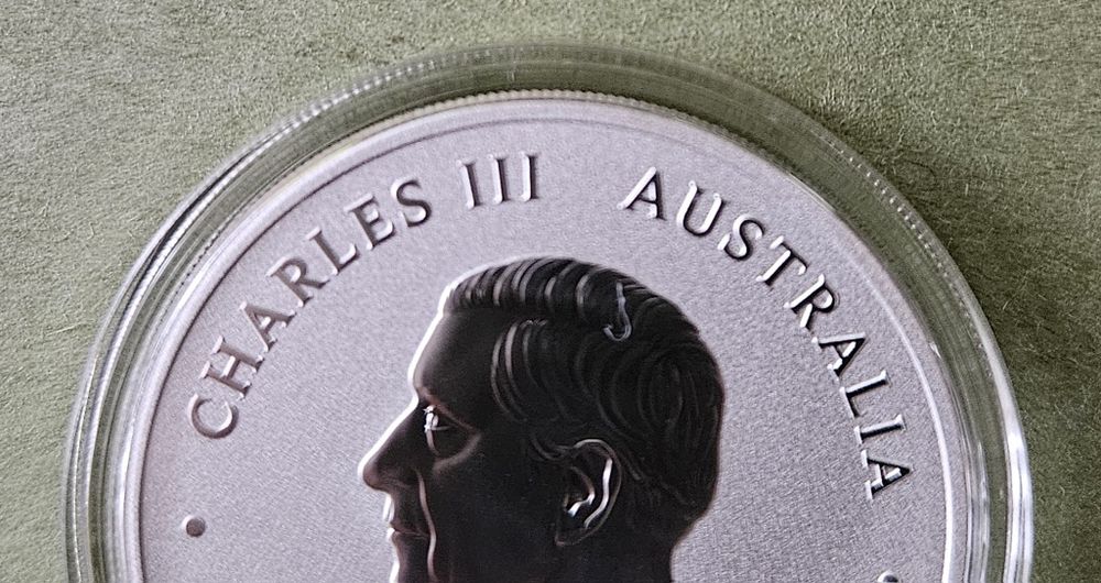 Сребърна монета, австралийски лунар, Кон, 1 унция, 2026 г.