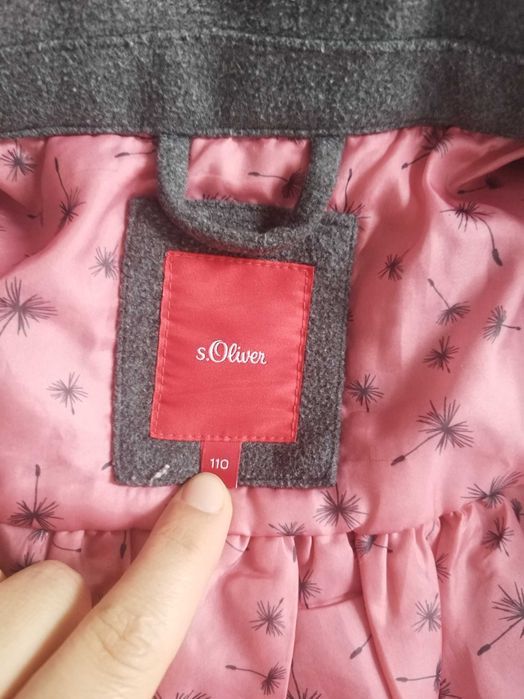 Palton fetite 110 cm