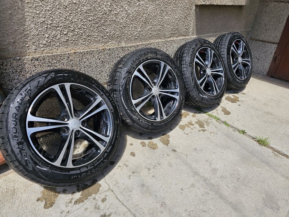 Джанти 5x114.3 с гуми 215/55/17 NISSAN  MITSUBISHI  RENAULT MAZDA HONDA  ...