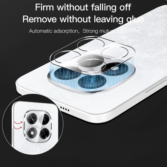 Стъклен протектор за камера за xiaomi redmi note 15 pro 5g