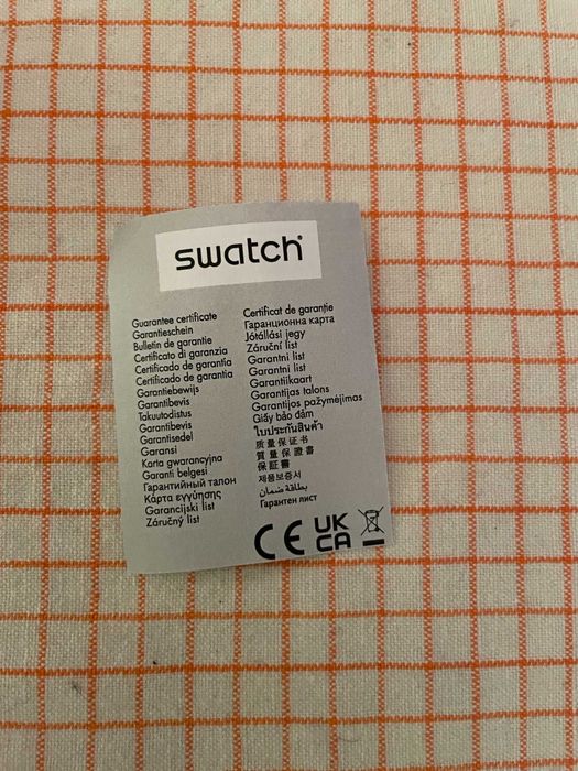 Часовник Swatch Omega Earth