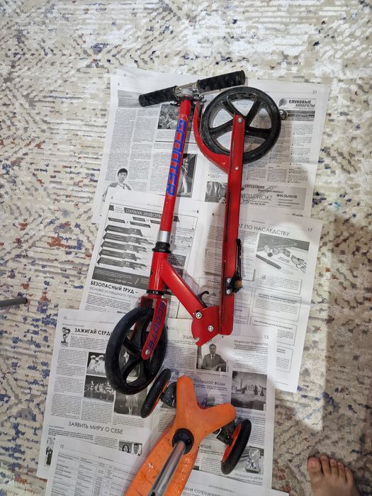 Продам самокат складной