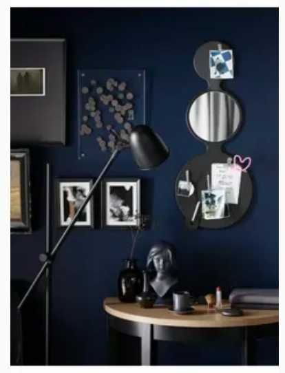 Panou notite si oglinda IKEA SORHASSEL