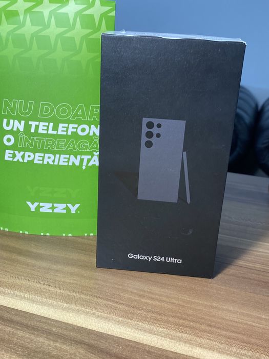 Samsung Galaxy s24 ultra • 256 GB • Titanium Black