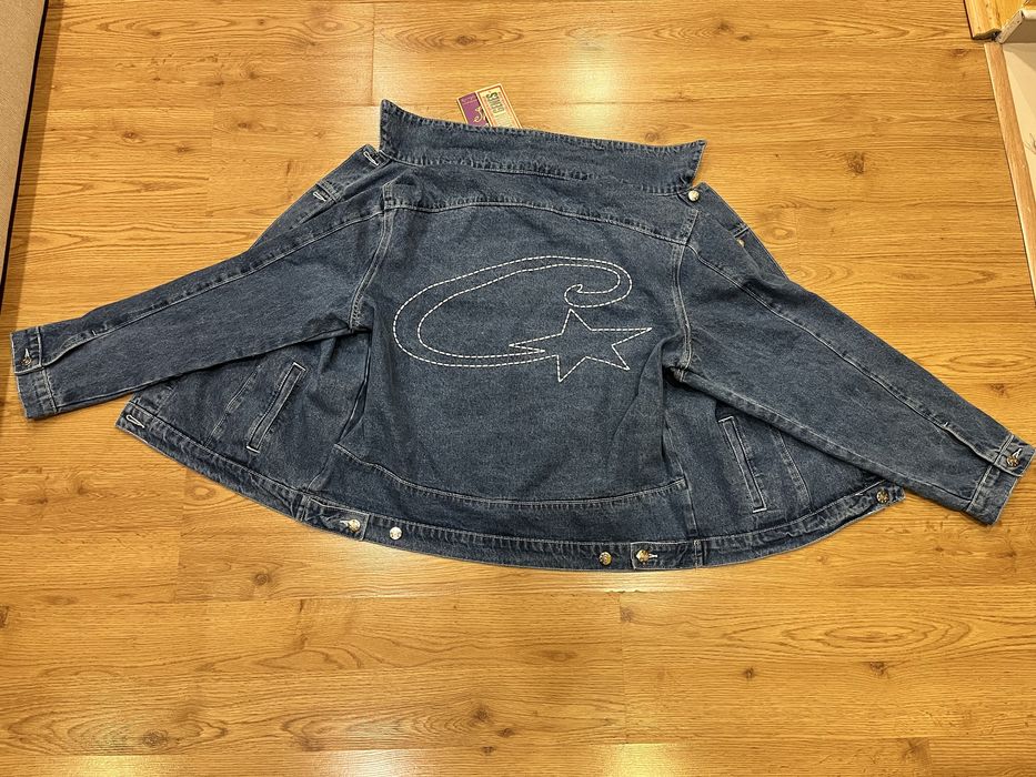 Corteiz C-Star Stitch-Down Jacket Blue