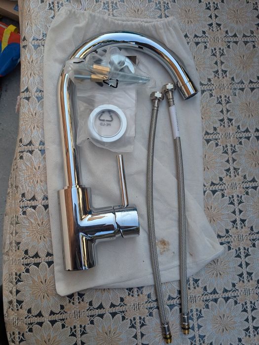 Blanco Mida - Кухненски смесител, хром