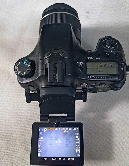 Sony a77 +Obiectiv 18-55