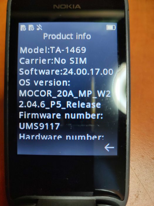 Telefon mobil HMD 2660 Flip 4G Dual SIM Black  TA-1469