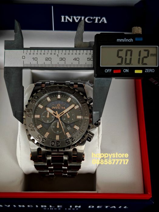 INVICTA Raptor Graphite 50 mm, Инвикта нов ръчен часовник