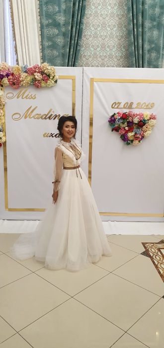 Свадебное платье,платье на узату